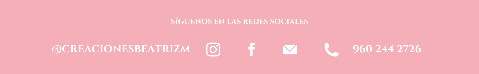 Síguenos en redes sociales